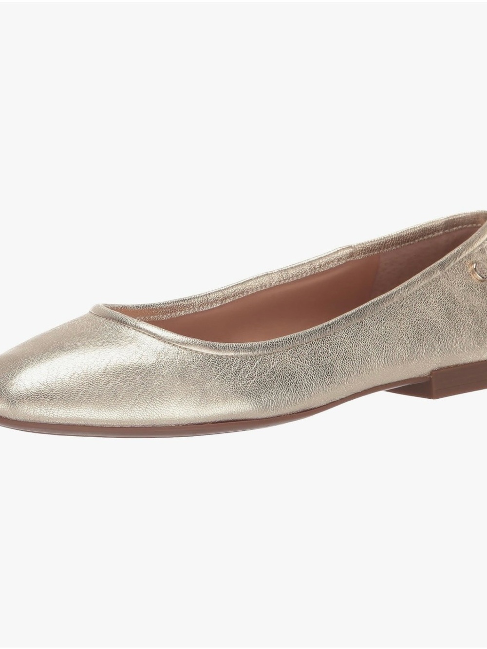 Vince Camuto Minndy Light Gold Ballet Flat size 6M Brand New